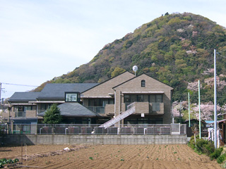 東側から見た園舎